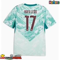 Camisa de Futebol Portugal Rafael Leao #17 Equipamento Secundário Mundo 2026 Manga Curta